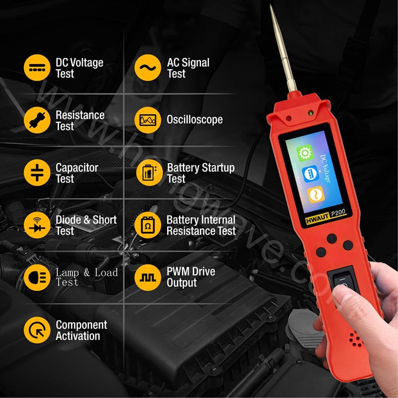 𝐇𝐖𝐀𝐔𝐓 𝐏𝟐𝟎𝟎 𝐭𝐞𝐬𝐭𝐞𝐮𝐫 𝐝𝐞 𝐜𝐢𝐫𝐜𝐮𝐢𝐭 𝐚𝐮𝐭𝐨𝐦𝐨𝐛𝐢𝐥𝐞 𝐦𝐮𝐥𝐭𝐢𝐟𝐨𝐧𝐜𝐭𝐢𝐨𝐧𝐧𝐞𝐥 𝟐𝟒𝐕 𝟏𝟐𝐕